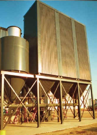 Consutech dry scrubber and baghouse